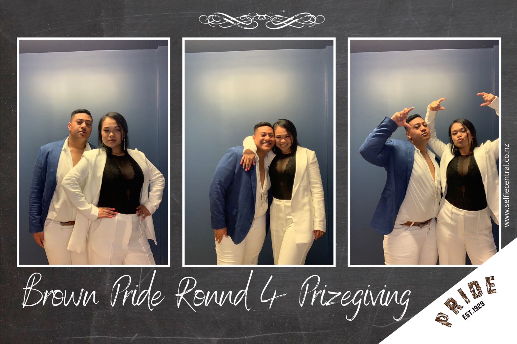 Brown Pride Round 4 Prize Giving | View more photos from the event at gallery.photobooth.co.nz/u/SelfieCentral/Brown-Pride-Round-4-Prize-Giving